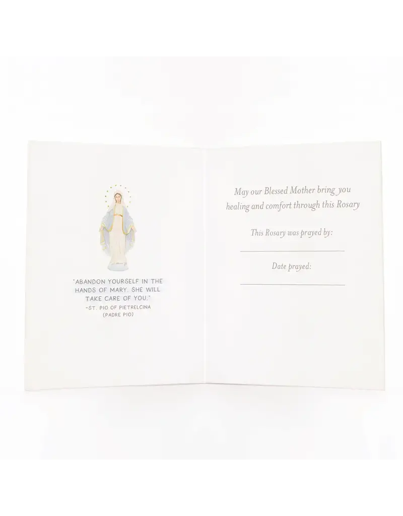 Rosary Card | Daffodils| Get Well