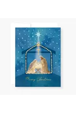 Rosary Card | Christmas Manger