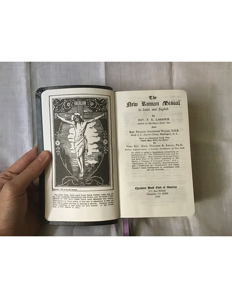 Fraternity Publications The New Roman Missal - Father Lasance