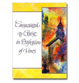 The Printery House Consecrated to Christ - Religious Profession Congratulation Card Reseller Pack