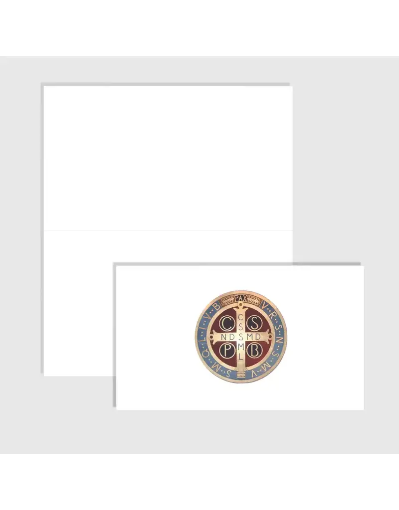 The Printery House Seal of St. Benedict - Folded Notes