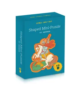 Catholic Family Crate St. George & the Dragon Mini Puzzle