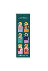 Catholic Family Crate Holy Women Magnetic Bookmarks - 6 Pack
