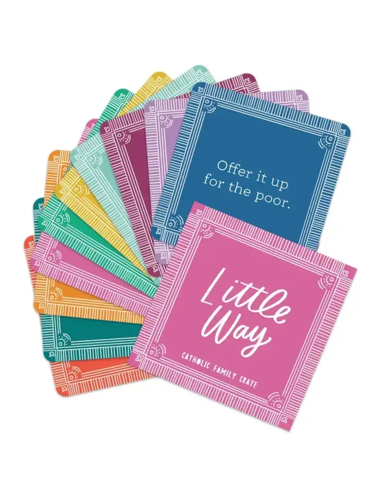 Catholic Family Crate St. Thérèse of Lisieux Little Way Inspiration Cards