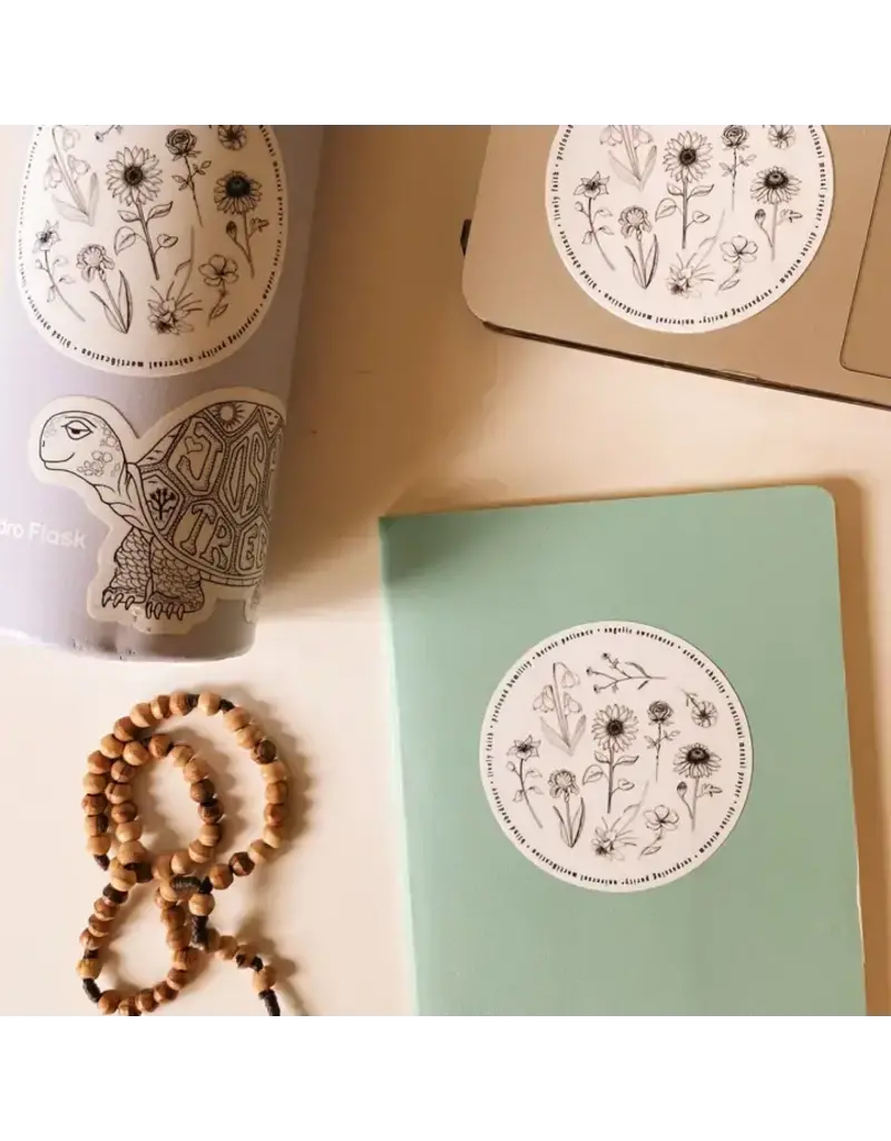JanuaryJaneShop Virtues of Mary Sticker