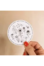 JanuaryJaneShop Virtues of Mary Sticker