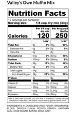Kakookies Gluten Free Muffin Mix
