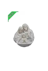 Goldscheider of Vienna Holy Family Holy Water Font in White 7"