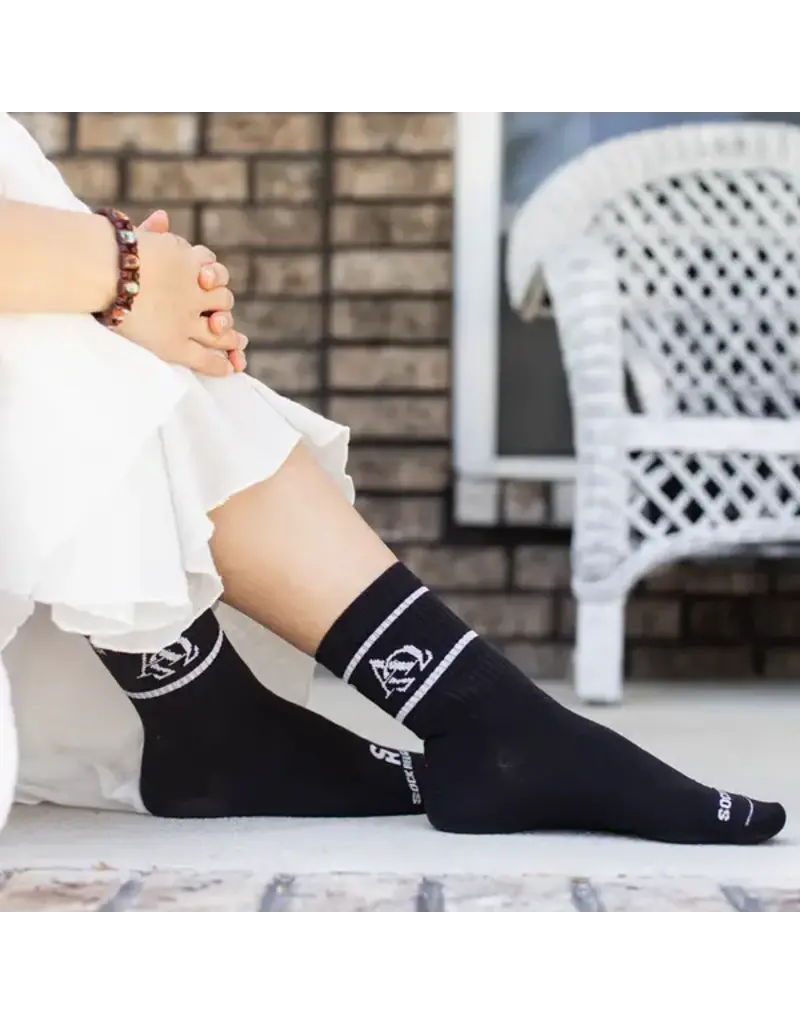 Sock Religious Sock Religious Alpha & Omega Adult Crew Socks