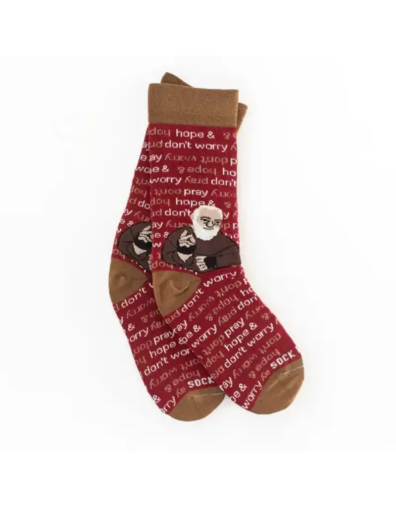 Sock Religious Sock Religious St. Padre Pio Adult XL Socks