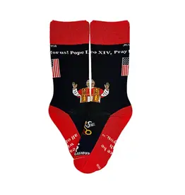 Sock Religious Sock Religious Pope Leo XIV Adult Socks