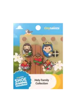 Tiny Saints Tiny Saint Shoe Charms (5pack)- Holy Family