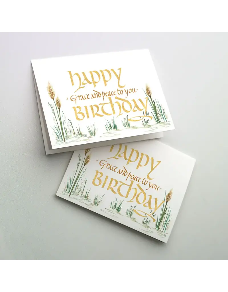 The Printery House Happy Birthday, Grace and Peace to You - Birthday Card