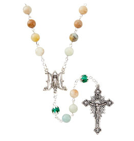 Creed Miraculous Amazonite Rosary