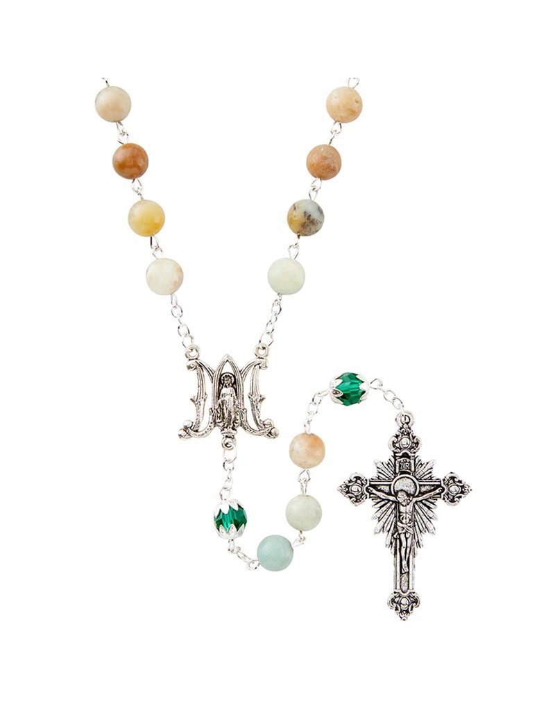 Creed Miraculous Amazonite Rosary
