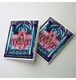The Printery House Remembered at the Altar of the Lord - Mass Intention Card