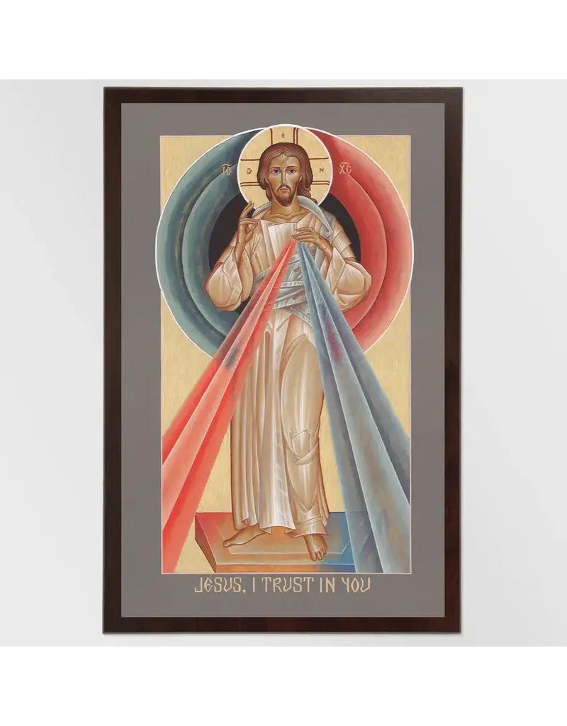 Altar + Home Divine Mercy - Icon Reproduction 6" x 10"