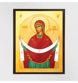 Altar + Home Mary the Mother of Priests - Icon Reproduction 4" X 5"