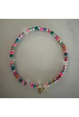 Be Still Prayer Space Twistable Rosary | Colorful clay