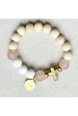 Be Still Prayer Space Mini Rosary – Mystical Rose