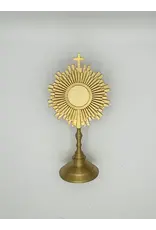 Be Still Prayer Space 3D Printed Gold Monstrance 5.5"