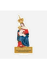 Be Still Prayer Space Our Lady of La Leche Sticker with Card | Be Still Prayer Space