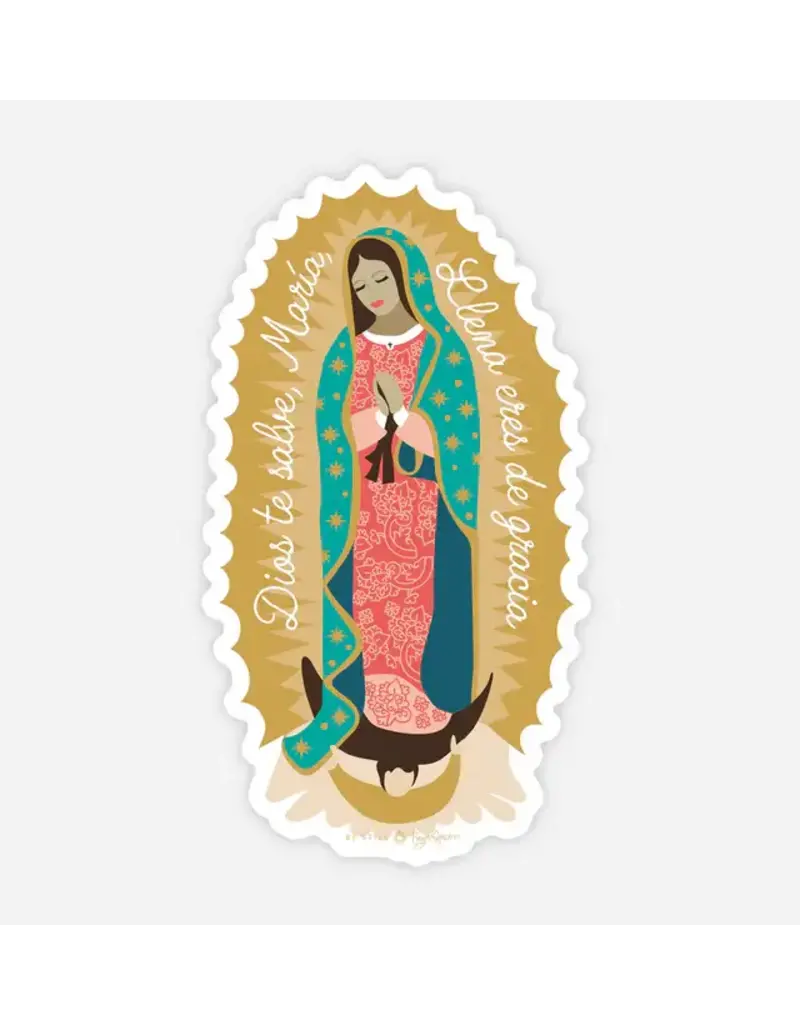 Be Still Prayer Space Our Lady of Guadalupe Sticker | Be Still Prayer Space