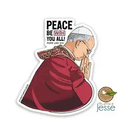 The Stump of Jesse Pope Leo XIV Waterproof Sticker
