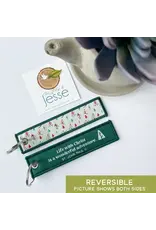 The Stump of Jesse Woven Keychain & Bag Tag - Life with Christ St. John Paul II