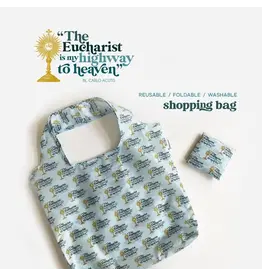 The Stump of Jesse The Eucharist Carlo Acutis Foldable Shopping Reusable Bag
