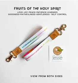 The Stump of Jesse Catholic Wristlets Keychains I Fruits of the Holy Spirit