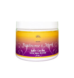 Abba Anointing Oil Frankincense and Myrrh Body Cream with Shea Butter