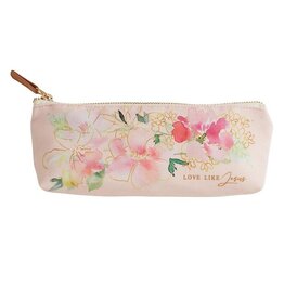 FaithWords Pencil Pouch- Love Like Jesus (8.5" x 3.5")