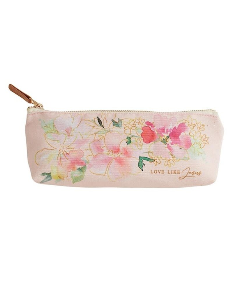 FaithWords Pencil Pouch- Love Like Jesus (8.5" x 3.5")