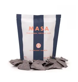 Masa Tortilla Chips - Blue, 5oz Bag