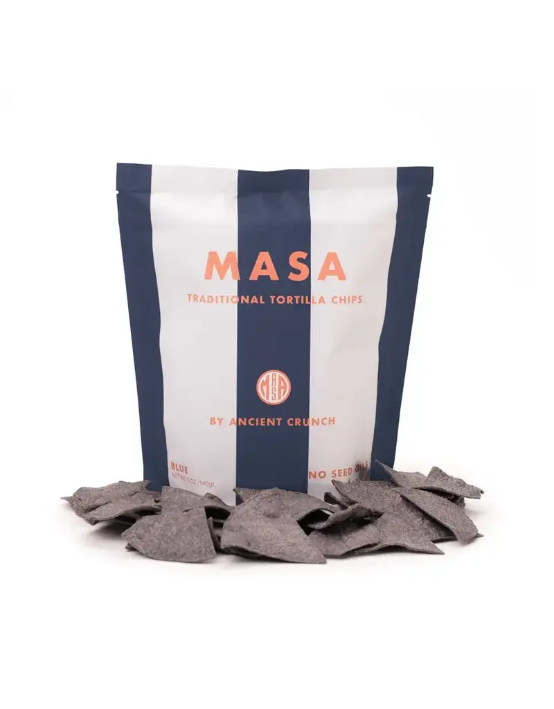 Masa Tortilla Chips - Blue, 5oz Bag