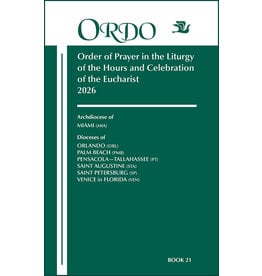 Paulist Press 2026 Ordo Book 21: Order of Prayer in the Liturgy Of The Hours And Celebration Of The Eucharist for the Ecclesiastical Province of Miami