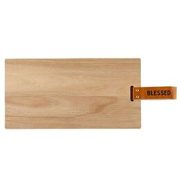 CB Gift Charcuterie Plank Board-Blessed (15" x 8")