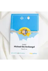 My Saint My Hero Tiny Saints Archangel Michael Bracelet - Adult / Tan