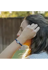 My Saint My Hero Tiny Saints Mary, Blessed Mother Bracelet - Adult / Black