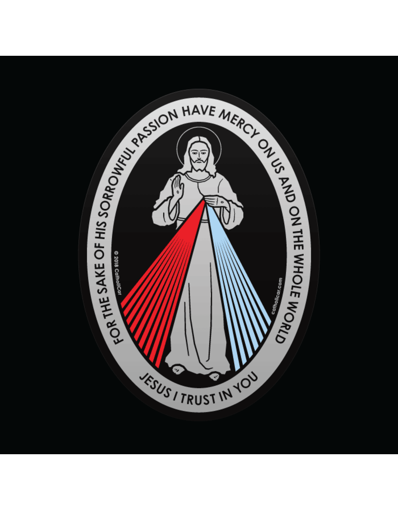 CatholiCar Divine Mercy Decal