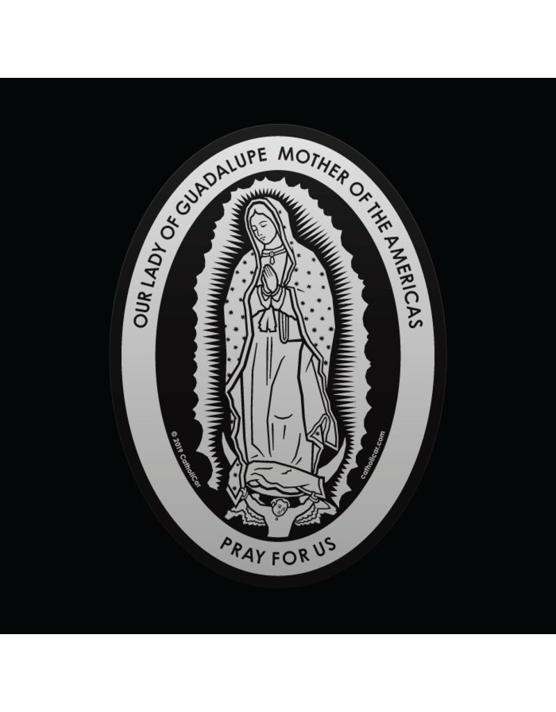 CatholiCar Our Lady of Guadalupe Auto Decal