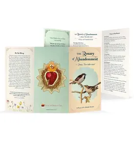 Full of Grace USA The Rosary of Abandonment. A Prayer of Fr Dolindo Ruotolo, Trifold Card