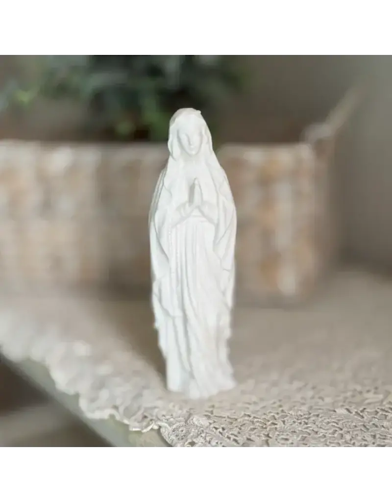 Be Still Prayer Space 3D Printed Mary Statue 4" | Be Still Prayer Space