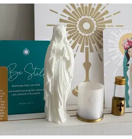 Be Still Prayer Space 3D Printed Mary Statue 4" | Be Still Prayer Space