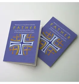 Altar + Home Wishing You a Wonderful Birthday, Father - Priest Birthday Card