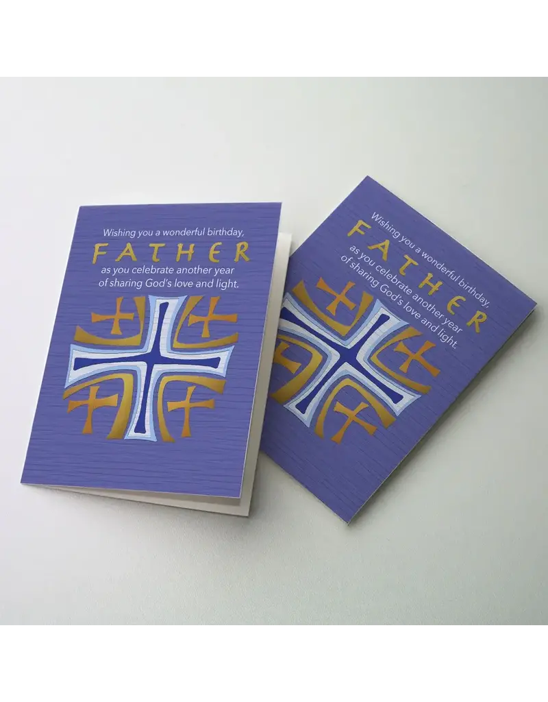 Altar + Home Wishing You a Wonderful Birthday, Father - Priest Birthday Card