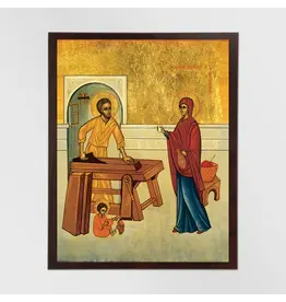 Altar + Home The Family of Nazareth - Icon Reproduction 4" X 6"