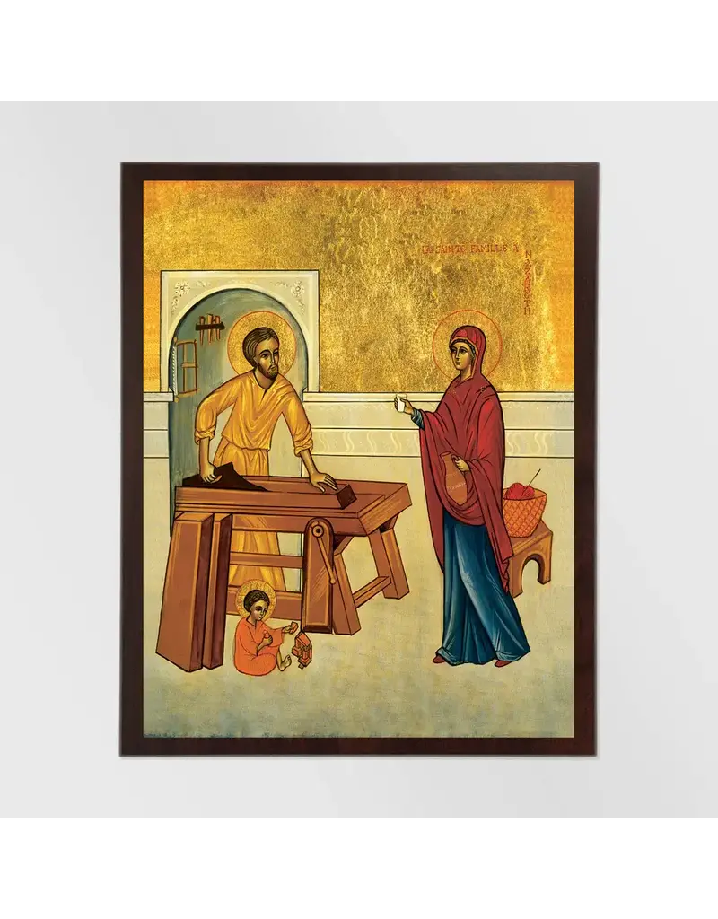 Altar + Home The Family of Nazareth - Icon Reproduction 4" X 6"