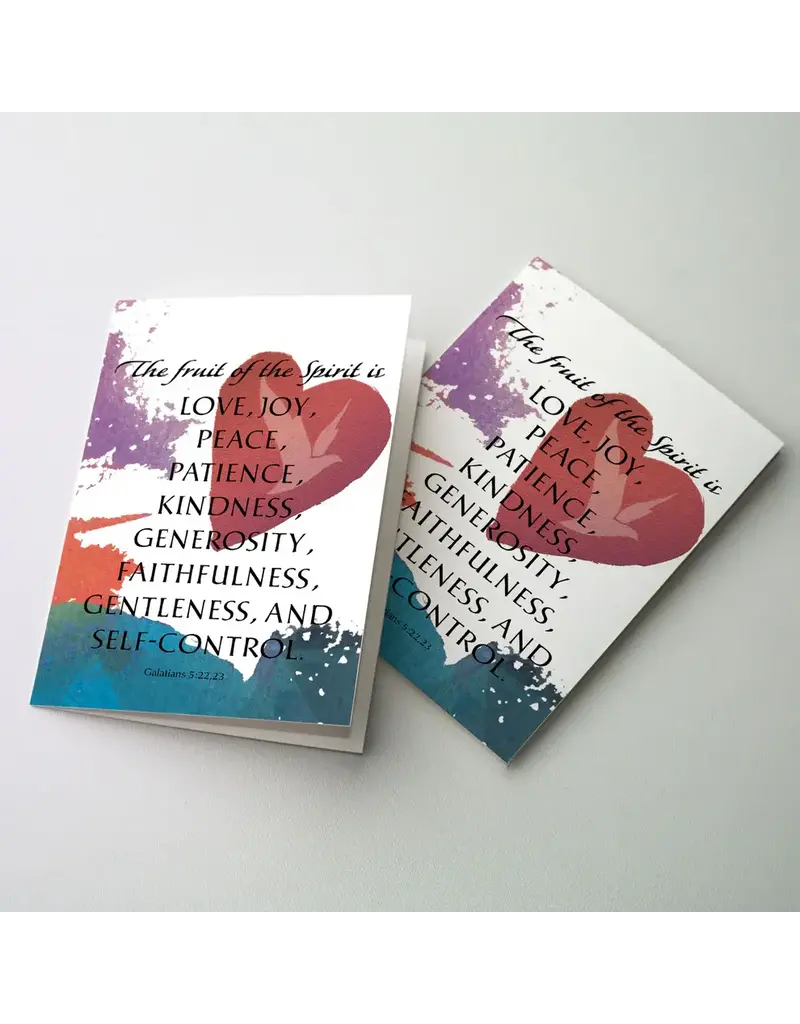 Altar + Home The Fruit of the Spirit - Inspirational Blank Card